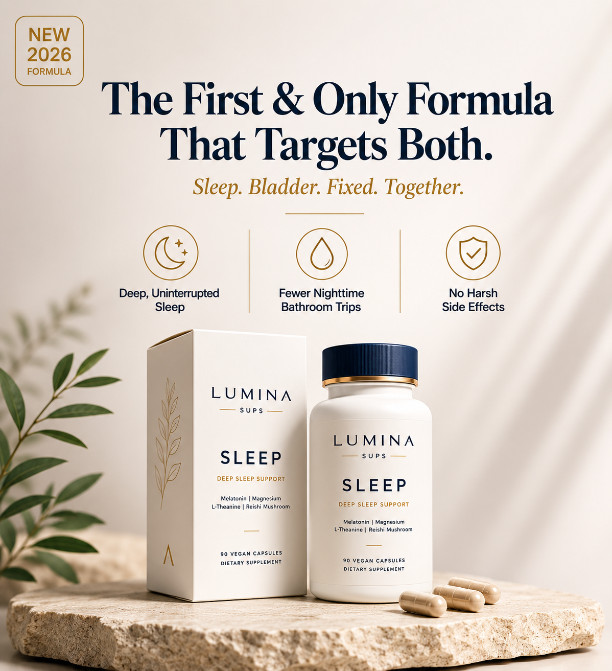 Premium bladder & sleep support capsule (unisex)