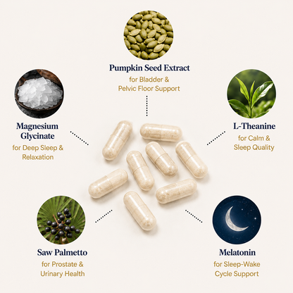 Premium bladder & sleep support capsule (unisex)